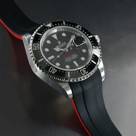 rolex rubber strap size|original rolex rubber strap.